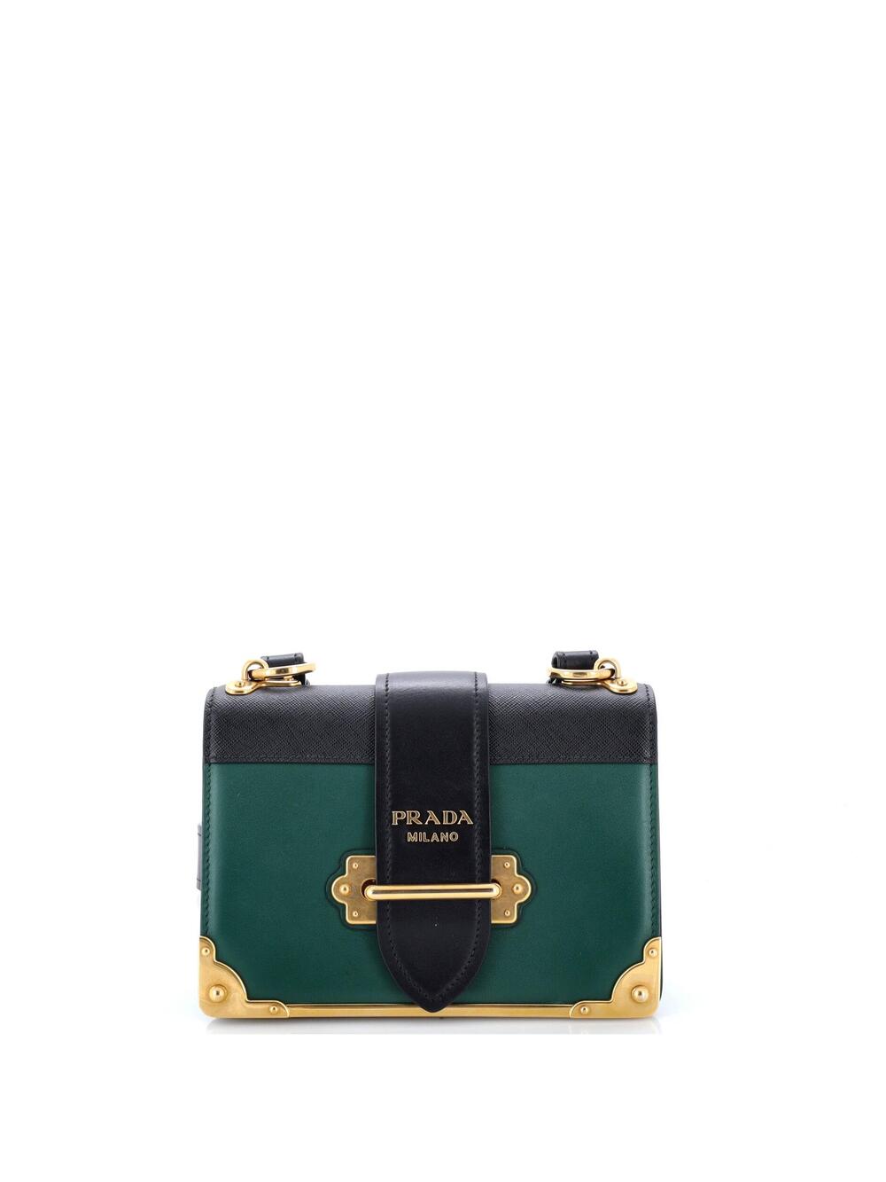 Prada Cahier Crossbody Bag Leather And #295202P11B